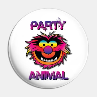 Party Animal Muppet P/Pink Pin