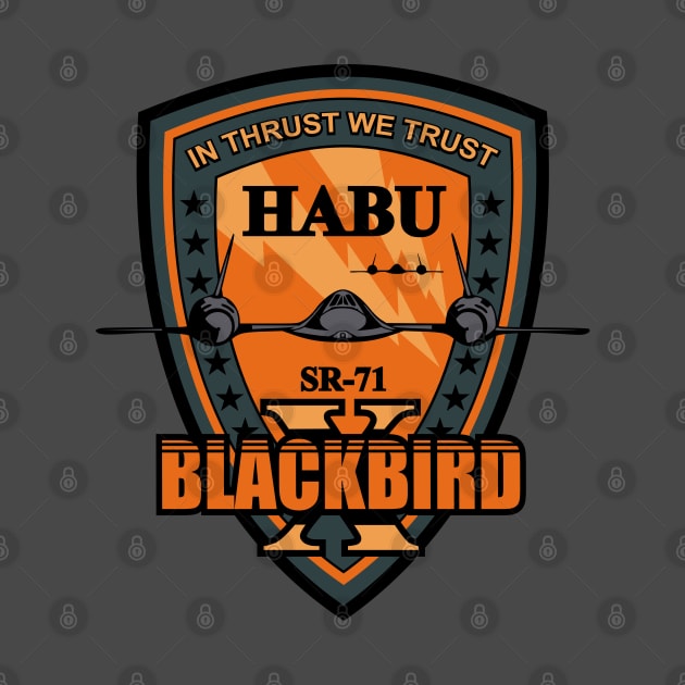 SR-71 Blackbird Habu by TCP