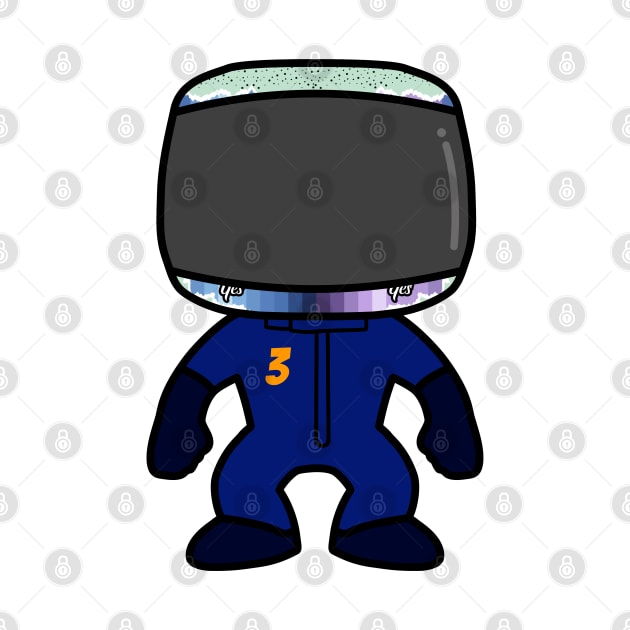Daniel Ricciardo Custom Bobblehead - 2021 Season by GreazyL