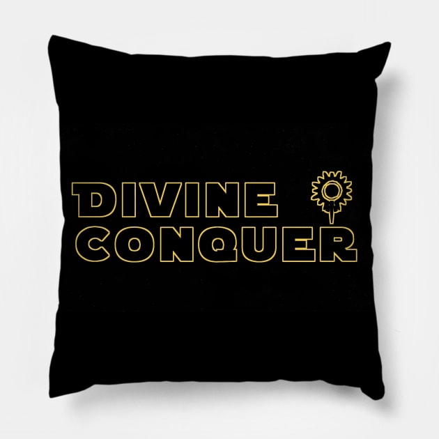 D&C In Space Pillow by DivineandConquer