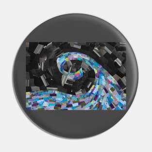 Blue Wave Pin