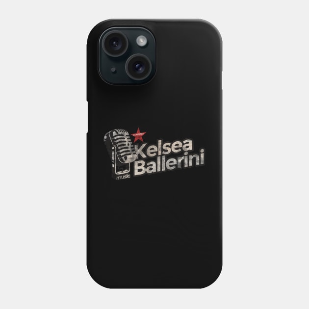 Kelsea Ballerini - Vintage Microphone Phone Case by G-THE BOX