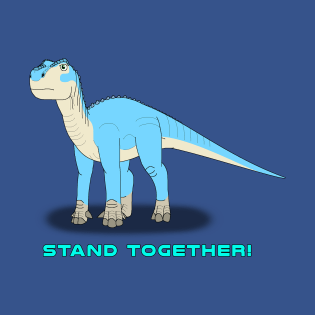 Dinosaur Aladar Stand Together by Grove Acres