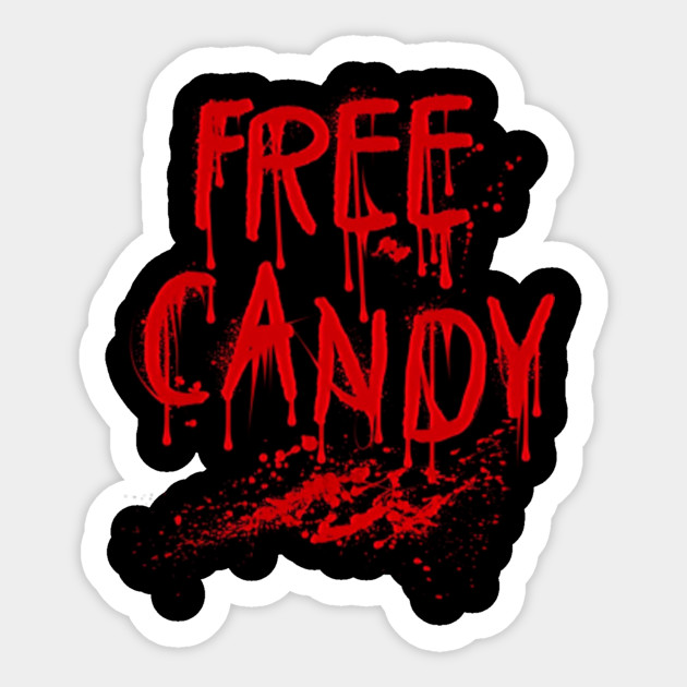 Halloween I Have Puppies and Candy Blood Splatter Mens T Shirt