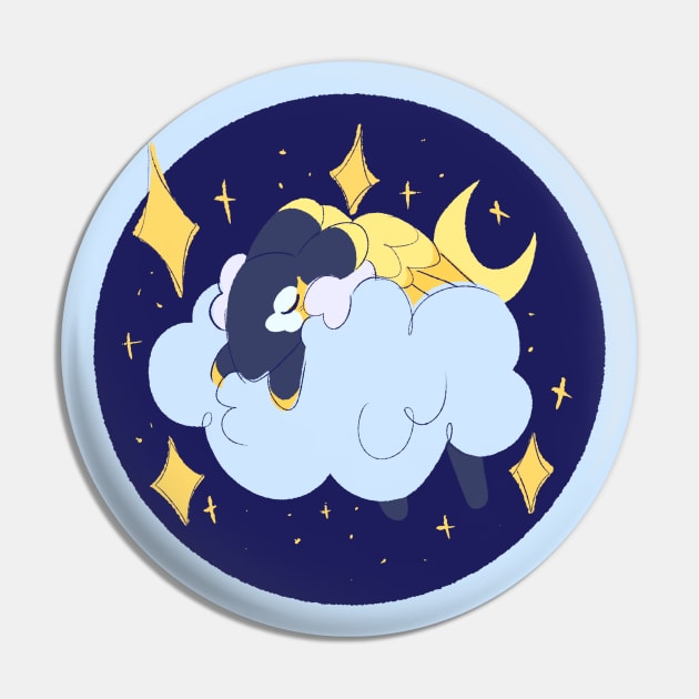 Dreamer Naptime Pin by Bordon's Stuff