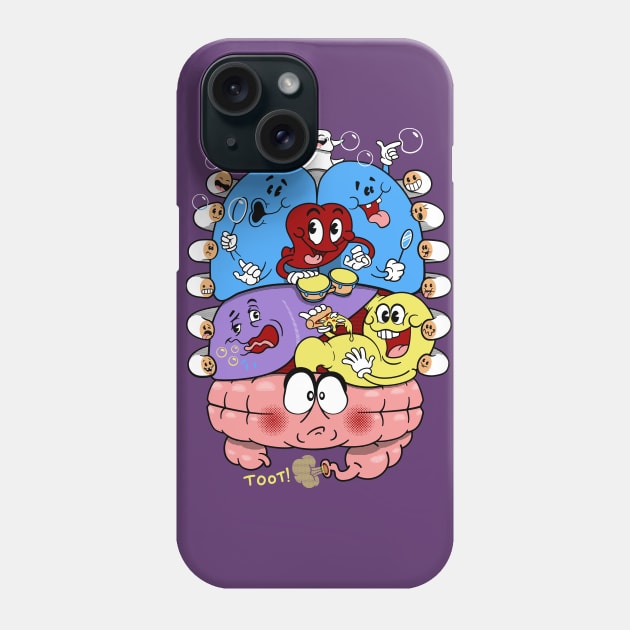 Hearty Organ Party Phone Case by RickThompson