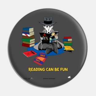 Little Ian- Reading CAN Be Fun Pin