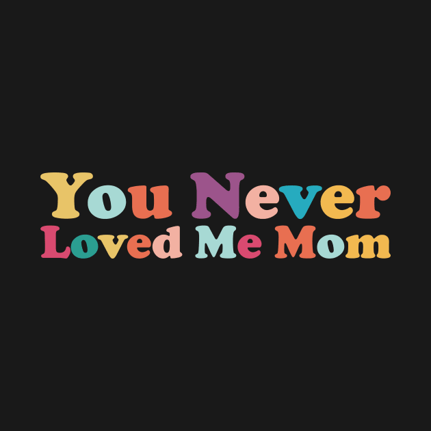 You Never Loved Me Mom meme saying by star trek fanart and more