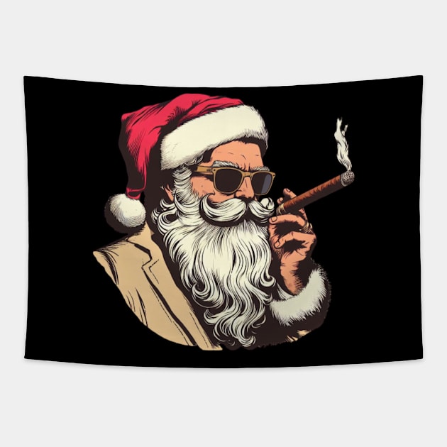 cool santa Tapestry by Anthony88