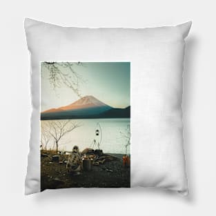 Camping Images Pillow