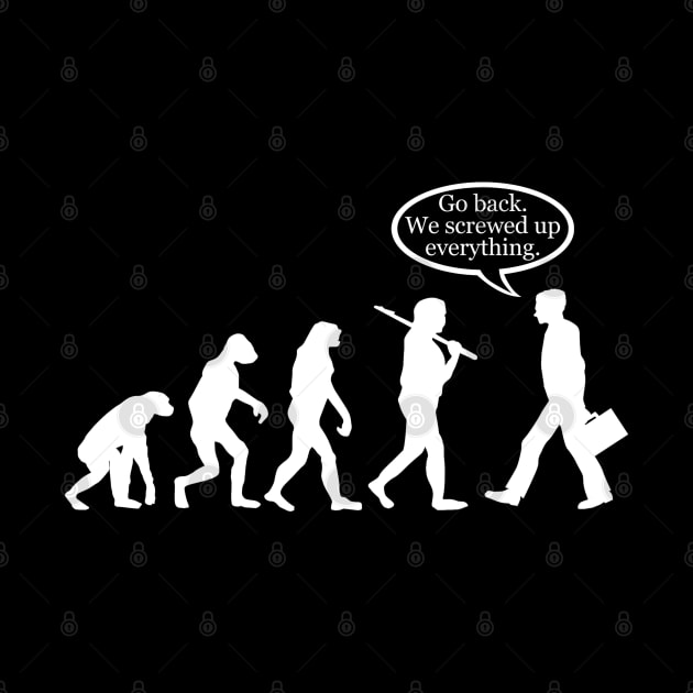 Funny Evolution Fail by robotface