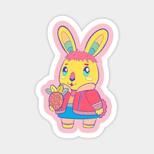 Happy Little Bunny Magnet