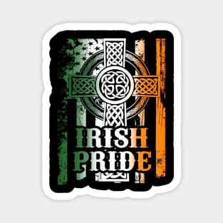 St Patricks Day Irish Celtic Cross Magnet