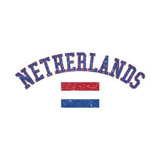 Netherlands Vintage Country Flag T-Shirt