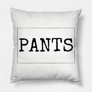 Pants Pillow