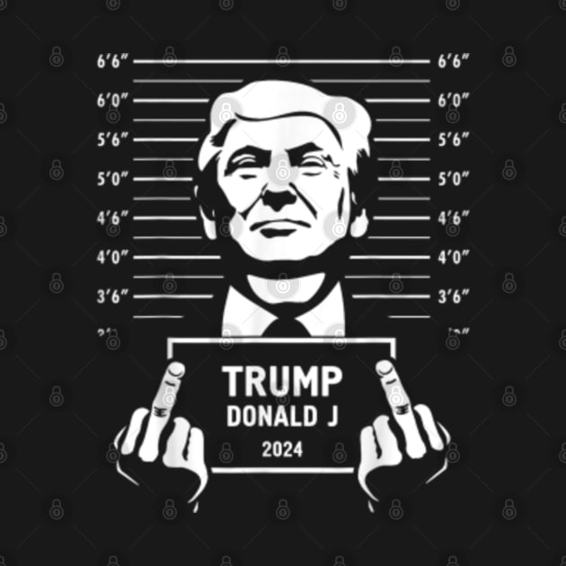 Trump 2024 Mugshot Style Poster Trump Mugshot 2024 TShirt TeePublic