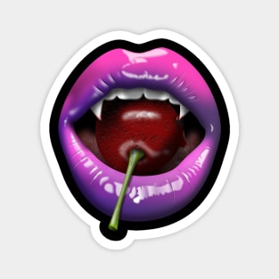 Vampire Lips Magnet