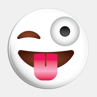 Halloween emoticon Costume' Funny emoticon Halloween Pin