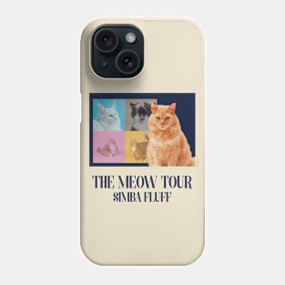 The Meow Tour - Simba Fluff Phone Case