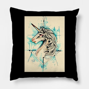 Unicorn Dream Art Pillow