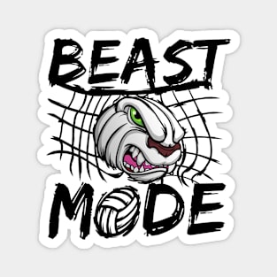 Volleyball BEAST MODE Magnet