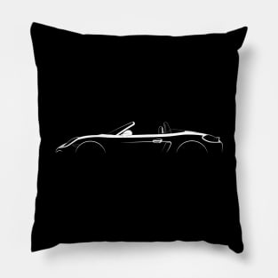 Porsche Boxster (981) Silhouette Pillow