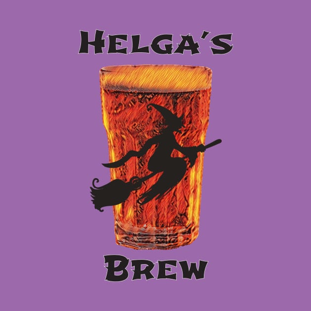 Helga's Halloween Beer Brew by monetcourt310