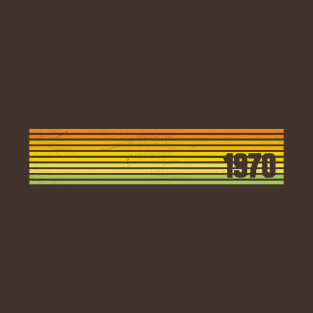Retro 1970s stripes T-Shirt