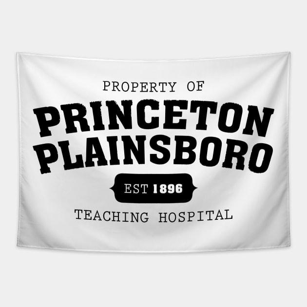 Property Of Princeton Plainsboro House Md Tapestry by VizRad