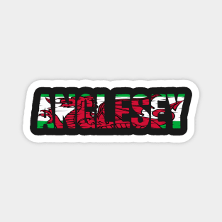 ANGLESEY WELSH FLAG Magnet