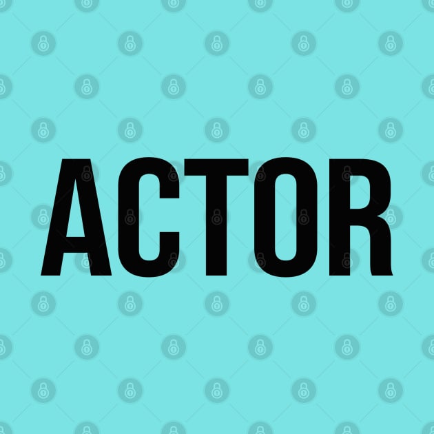 Actor by ShopBuzz