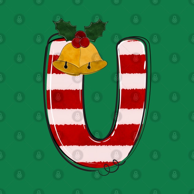 Letter U (Christmas Alphabet) by Pop Cult Store