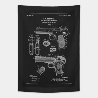 Browning automatic pistol - 1899 Patent - aP01 Tapestry