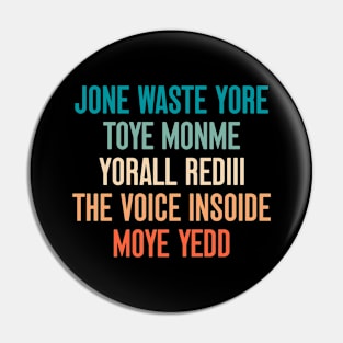 Jone Waste Yore Toye Monme Yorall  Rediii Pin