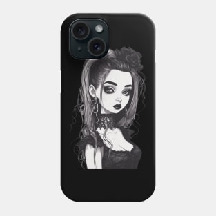 Goth Black is my Happy Color Phone Case