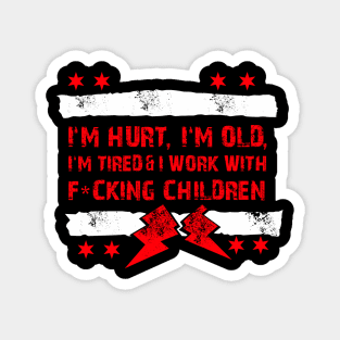 Old Man CM Punk Magnet