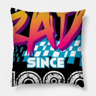 Totally Rad since 1989 Pillow