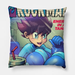 Rock Man Comics Pillow