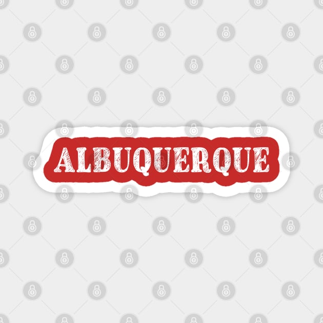 Albuquerque Magnet by MommyTee