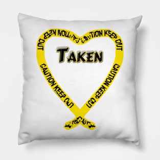 Taken - Caution Keep Out Pillow