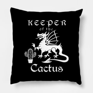 Keeper of the Cactus Pillow