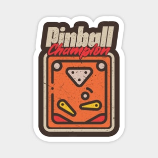 Vintage Pinball Champion Magnet