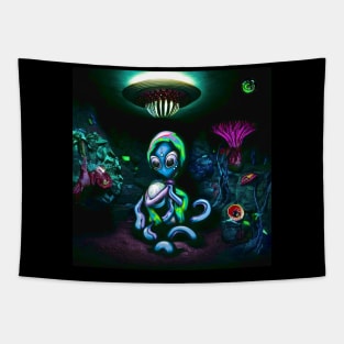 Alien mass Tapestry