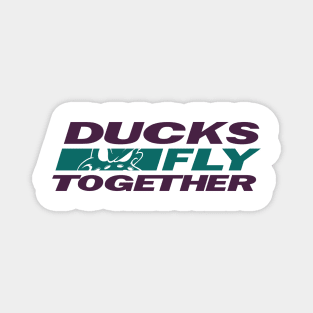 Ducks Fly Together Magnet