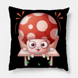 Cartoon Mushroom Cute Pillow