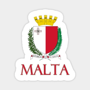 Malta - Coat of Arms Design Magnet