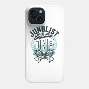 DNB - Junglist Massive (Dark green/mint) Phone Case