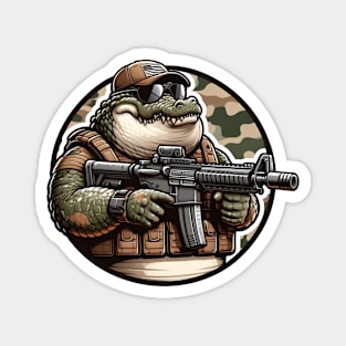 Tactical Crocodile Operator Magnet