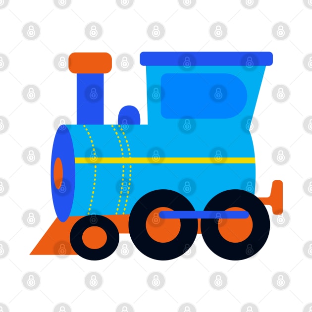 Train for kids Railway trains by IDesign23