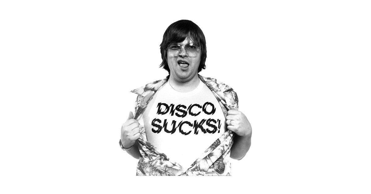 Disco Sucks Hand Screen Printed T Shirt Punk Rock